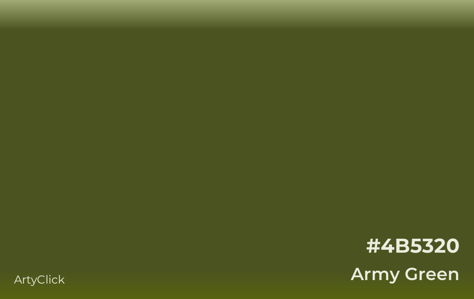 Army Green #4B5320