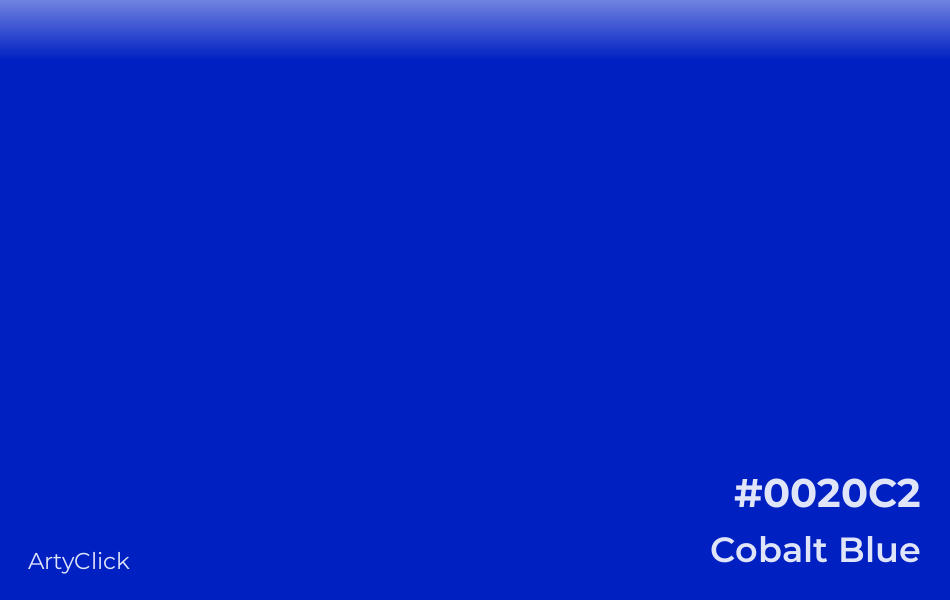 Cobalt Blue Color | ArtyClick