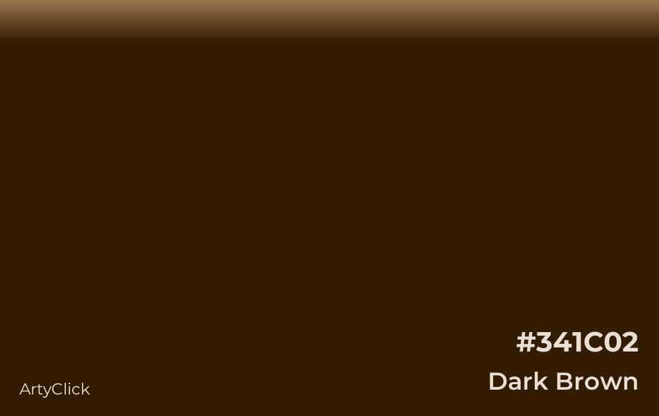 Dark Brown Color | ArtyClick