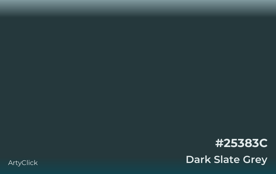 Dark Slate Grey Color | ArtyClick