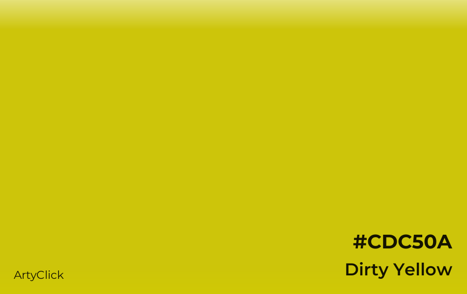 Dirty Yellow Color | ArtyClick