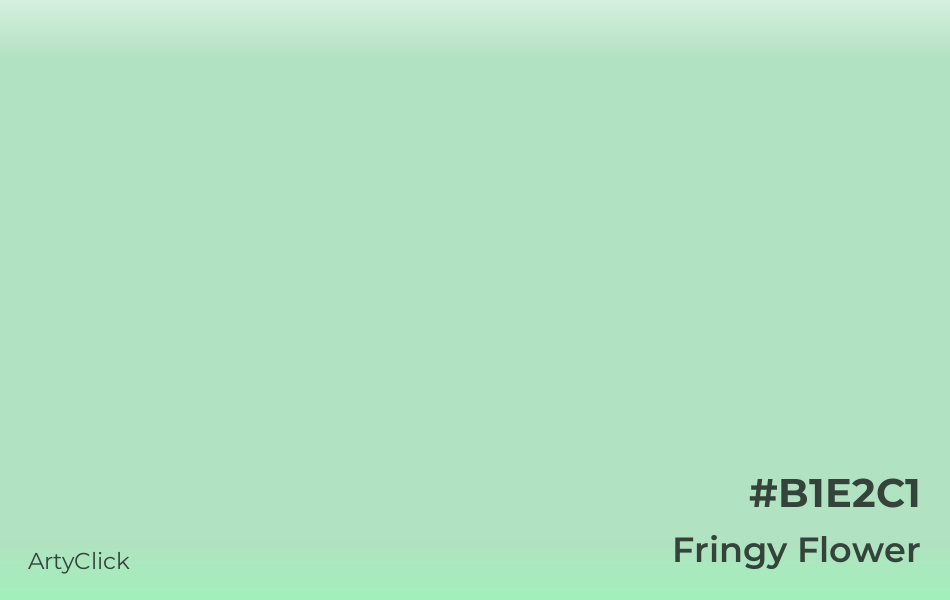 Fringy Flower #B1E2C1