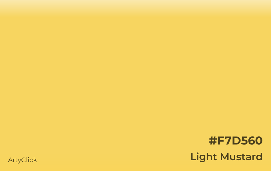 Light Mustard #F7D560