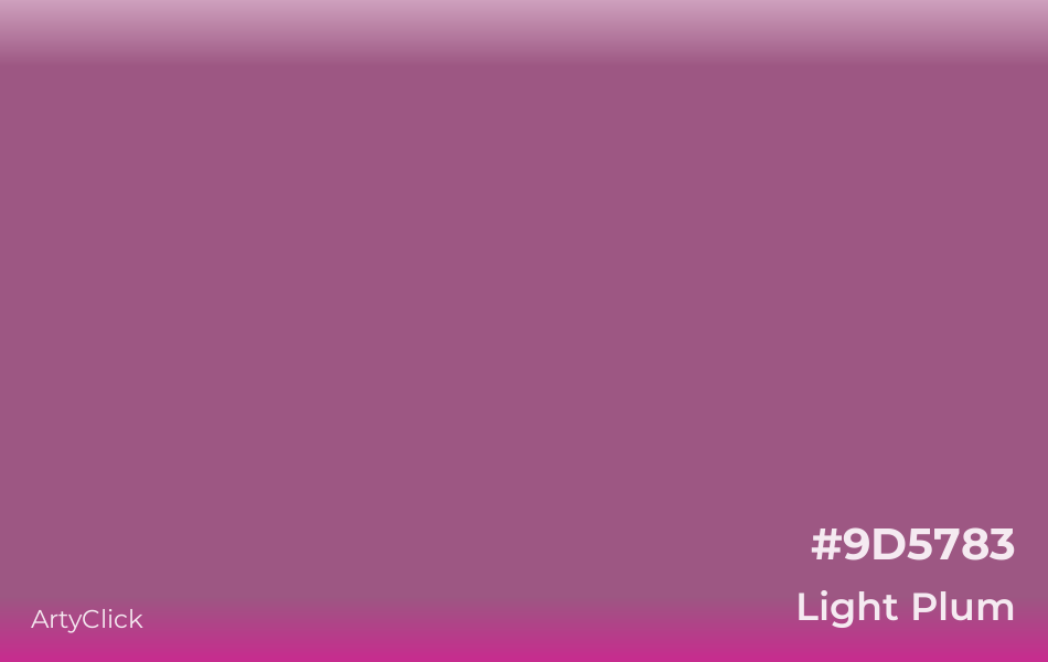 Light Plum #9D5783