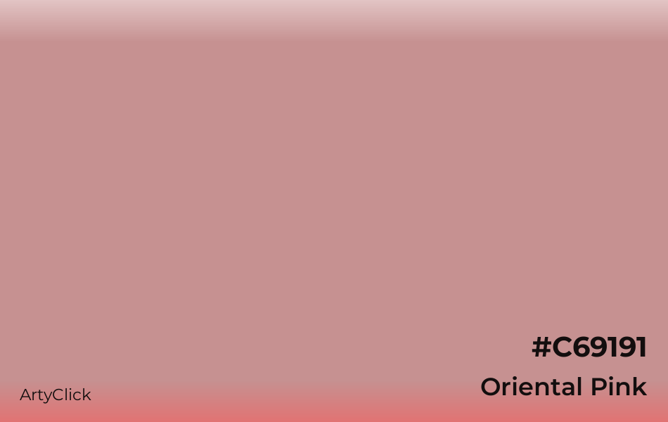 Oriental Pink #C69191