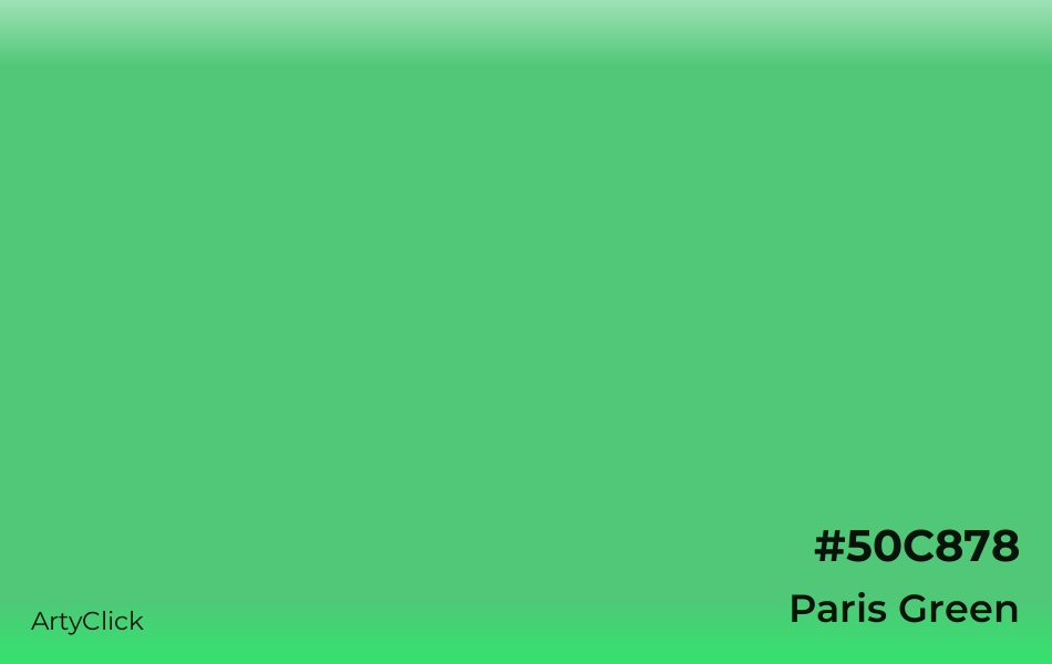 Paris Green #50C878