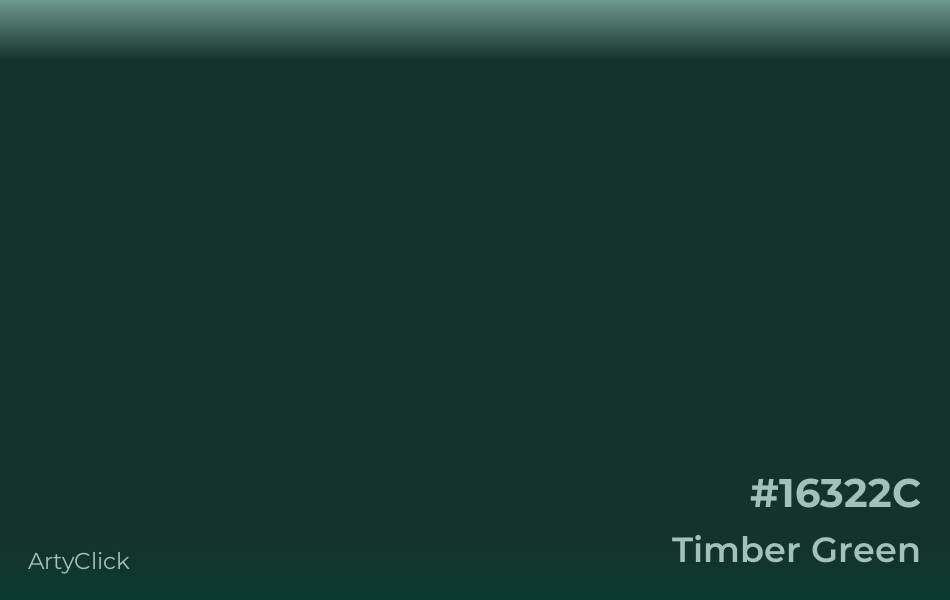 Timber Green #16322C